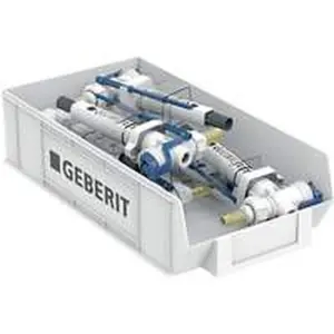 Geberit vlotterkraan type 383 wateraansluiting 3/8" messing (6 stuks)