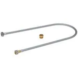 Geberit Monolith pantserslang voor onder aansluiting 1/2"x 1/2" met verloopring