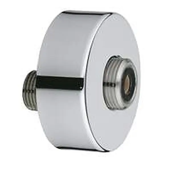 Grohe Essence S-Anschluss 1/2"x 3/4" 7,5 mm verstellbar rund 70 mm und 23 mm tief verchromt