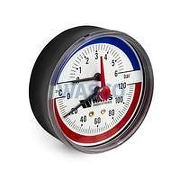 Rendamax Thermomanometer 20-120 °C 6 bar alte Nr.: ROT100