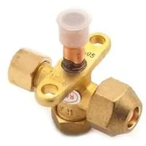 Haier 3-wegafsluiter gas 3/8" + 5/16" servicepoort