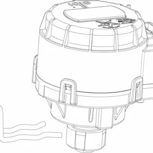 Bosch motor 3-wegklep voor o.a. 2300i HRC25/3 87186445640