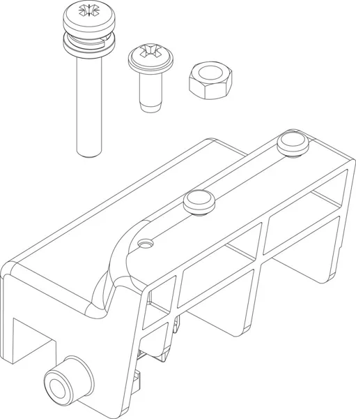 Bosch Halter Ausdehnungsgefäß für u. a. 2300i HRC25/3 8737602308