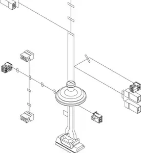 Bosch kabel set LV