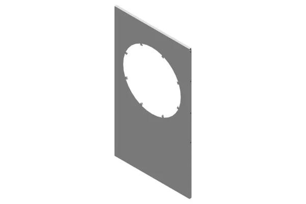 Nefit für Wand IV/BU SP (u. a. Monoblock ODU 13 T) 8738206061