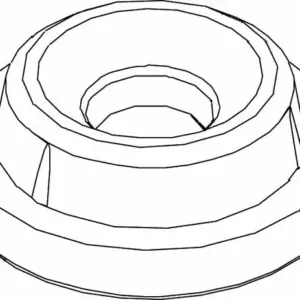 Nefit stop EPS bovendeel d672,5