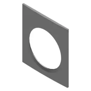 Nefit afdekplaat t.b.v iv/bu sp voor o.a. Monoblock ODU 13 T 8738206060