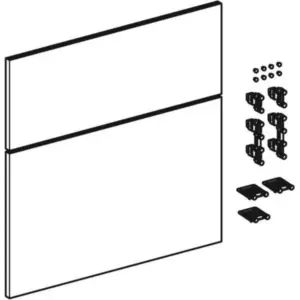 Geberit icon set ladefronten 90cm eiken melamine houtstru