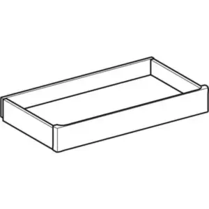 Geberit renova plan binnenlade b=65cm wit gelakt hoogglan