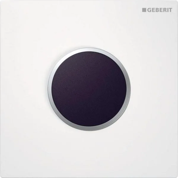 Geberit Urinal-Abdeckplatte IR Sigma 10 weiß/matt/mattverchromt