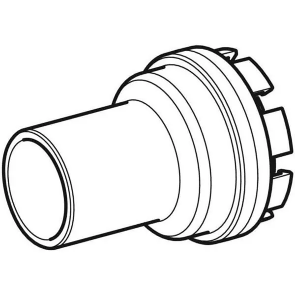 Geberit Ablaufrohr, für Duschwannenablauf D90 D40 mm