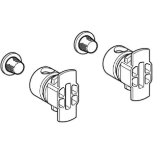 Geberit filterhouder set
