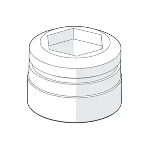 Hansa druppelring compleet voor o.a. 2-gats afbouwset wandmengkraan vaste 59913654