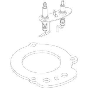 Bosch elektrodenset voor o.a. 2300i HRC25/3 87379035360