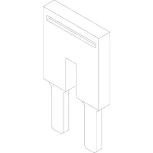 Nefit aansluitstuk terminal cross