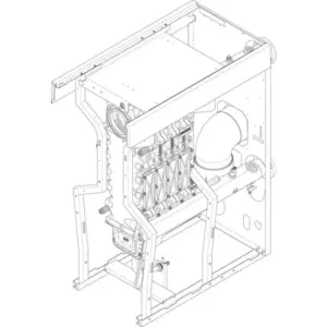 Buderus/Bosch ketelblok 5sec r 8738804581