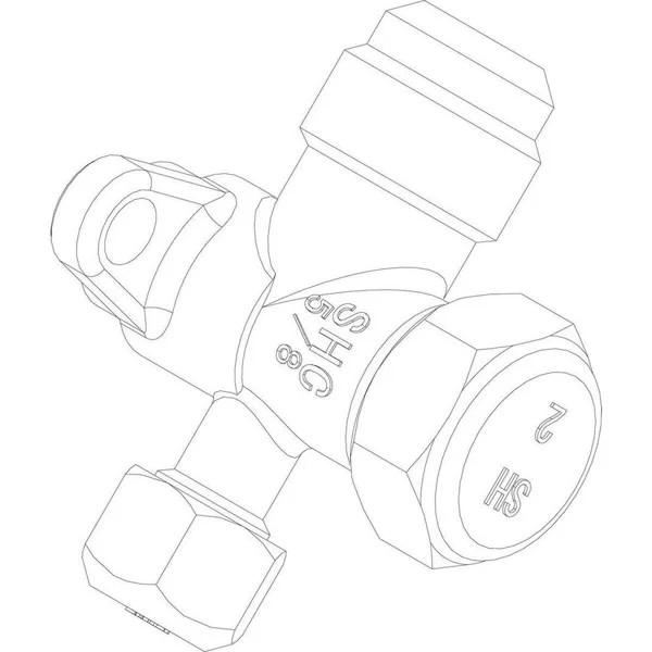 Buderus/Bosch Ventil 5/8"