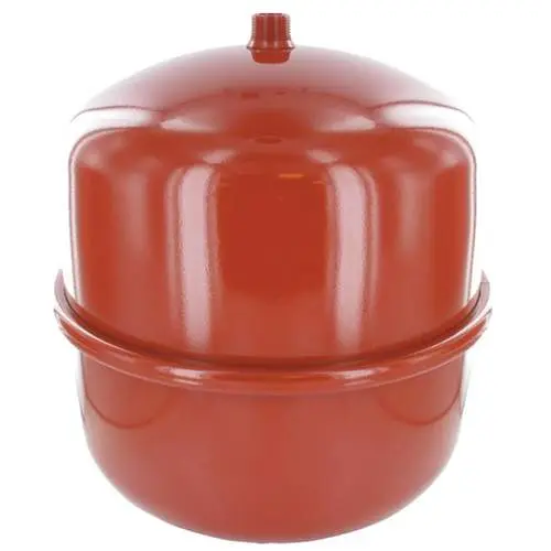 Ausdehnungsgefäß 18 Liter Heizung – 0,5 bar Vordruck, rot