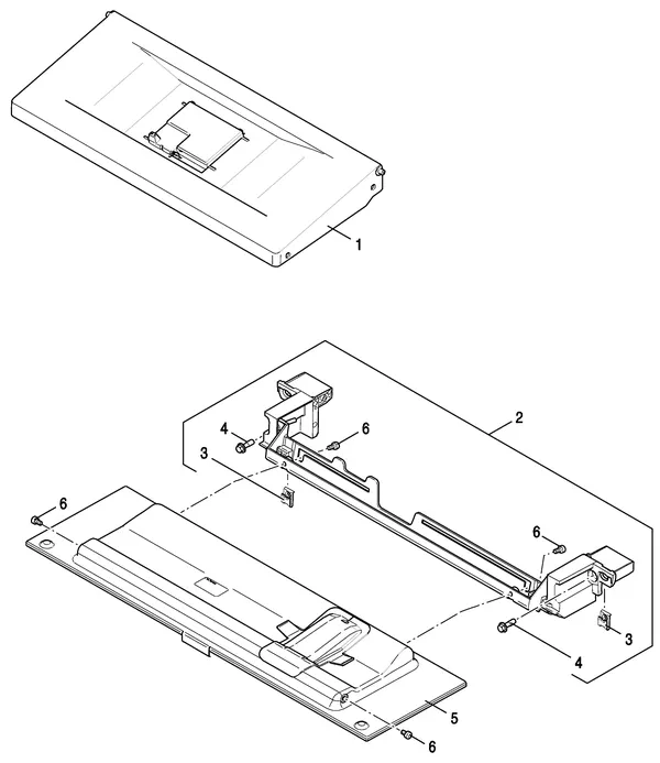 Exploded view Nefit (Bosch) 9000i HR50 Solo Zwart: Afdekkap
