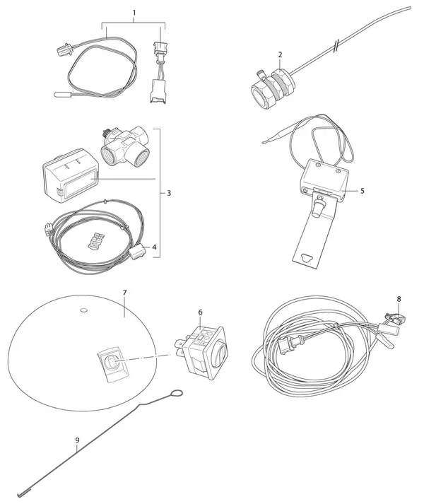Exploded view Nefit (Bosch) CV boiler 80L 30kW inclusief 3-wegklep: Totaaloverzicht