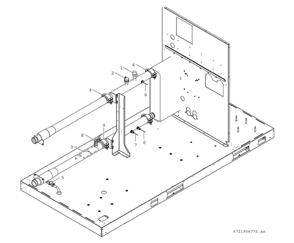 Explosionszeichnung Bosch Compress 3000 AWP (CS3000AWP 31): Standard