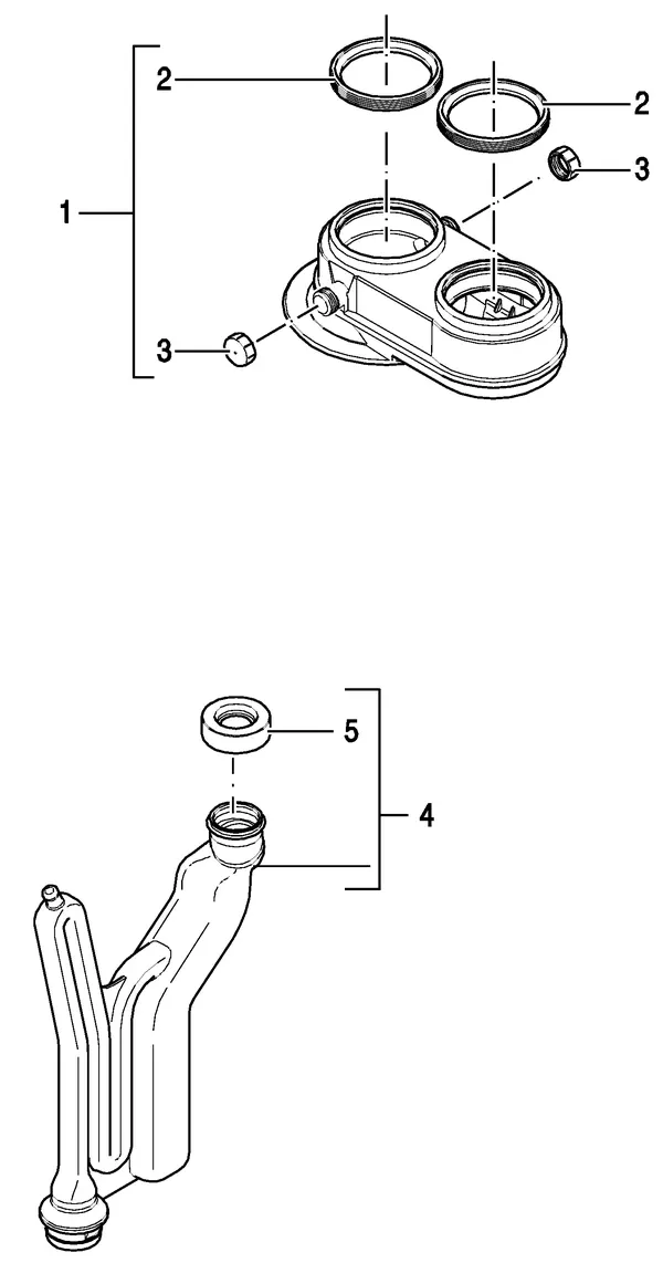 Explosionszeichnung Nefit (Bosch) ProLine NxT HRC 30 CW5: Siphon