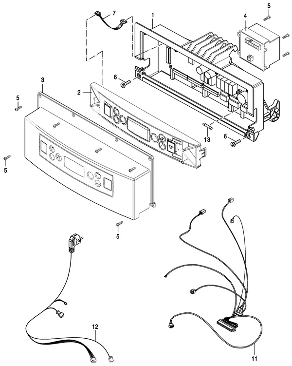 Exploded view Nefit (Bosch) TopLine Compact HRC 30 CW5: Uba
