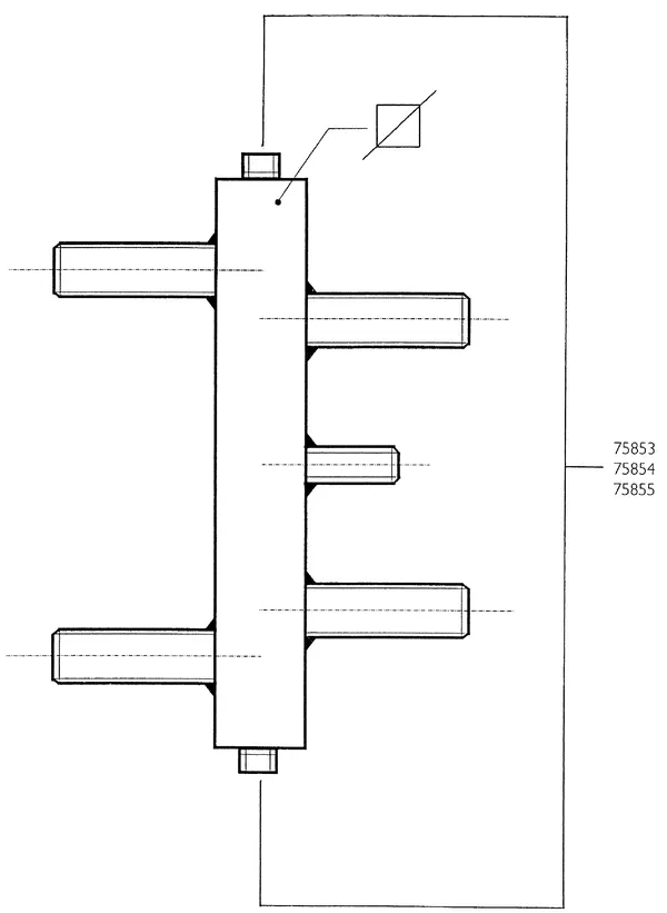 Exploded view Nefit (Bosch) Turbo 90 HR21: Open verdeler