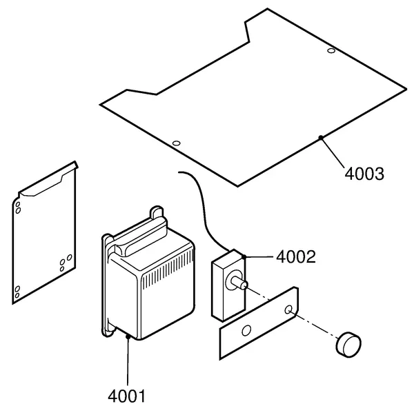 Exploded view Remeha W23 Solo: Elektra